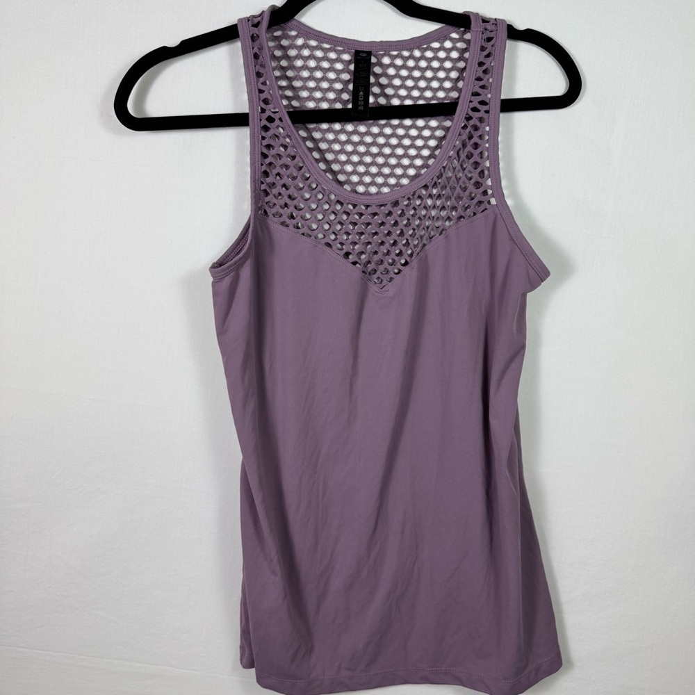 90 Degree By Reflex Purple Tank Top Womens Size L